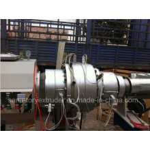 Linha de produção plástica da extrusão da tubulação do PE do grande diâmetro de 20-630mm